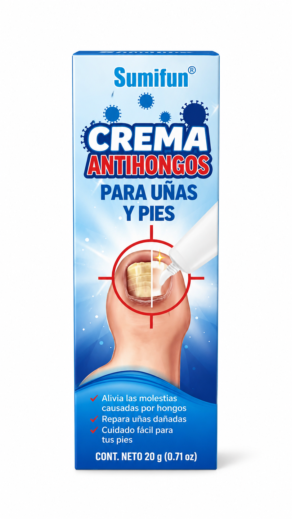 Crema cero hongos
