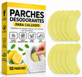 Parche desodorante calzado
