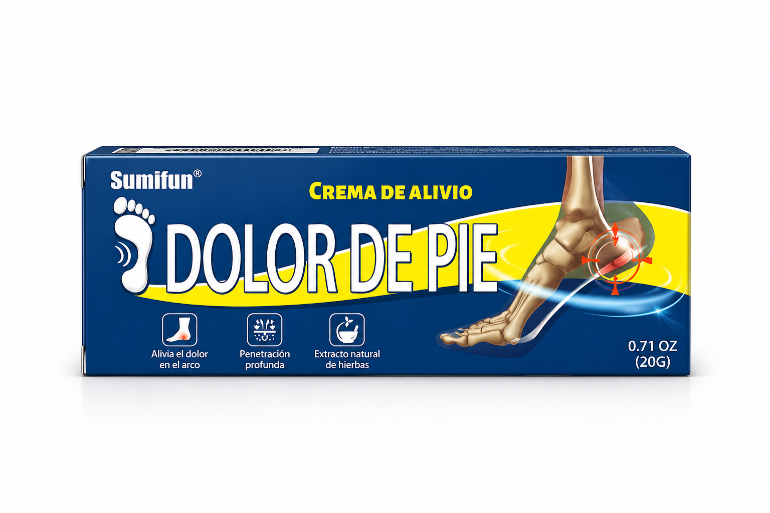 Crema cero dolor pies