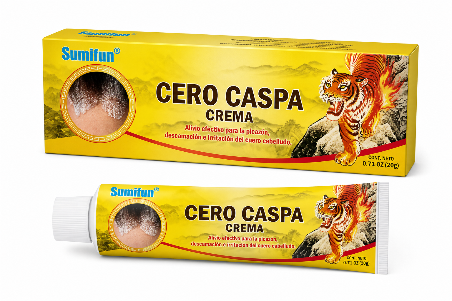 Crema cero caspa